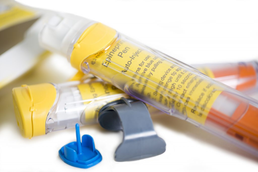 Epipens which the training cover how to use to treat anaphylaxis